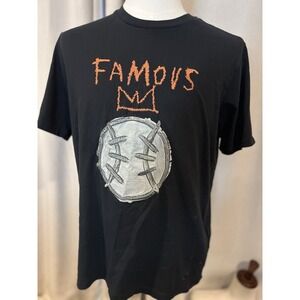 coach x jean-michel basquiat Famous Baseball T‎ Shirt Large Black